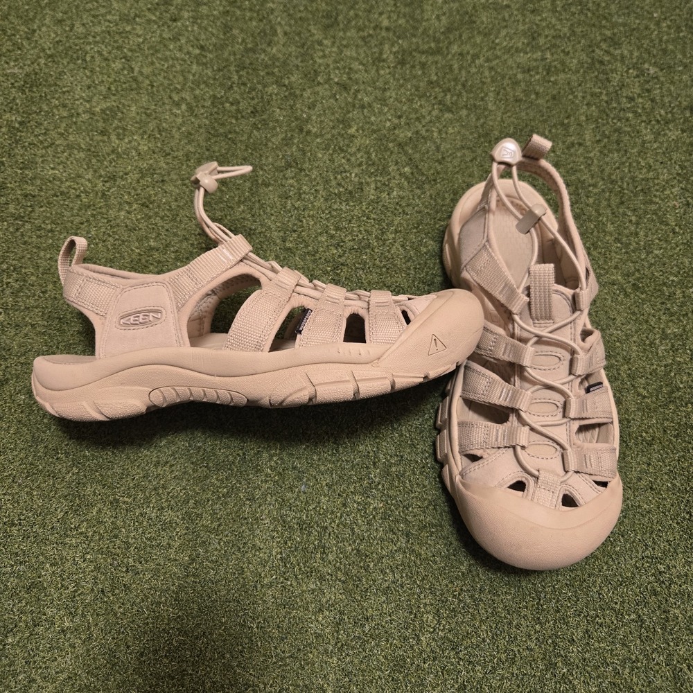 5 KEEN Women's Newport H2O Closed Toe Water Sandals Monochrome/Safari